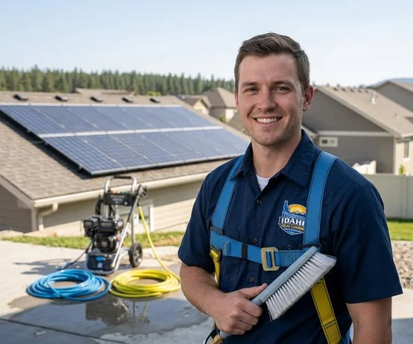 Justin — Owner and Lead Solar Cleaning Technician at Idaho Solar Cleaning