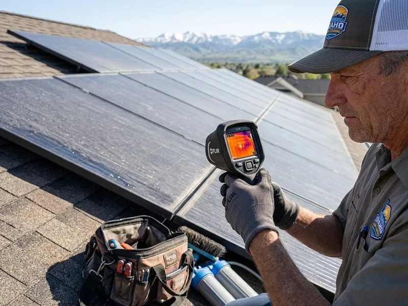 Residential Solar Panel Cleaning gallery image 3